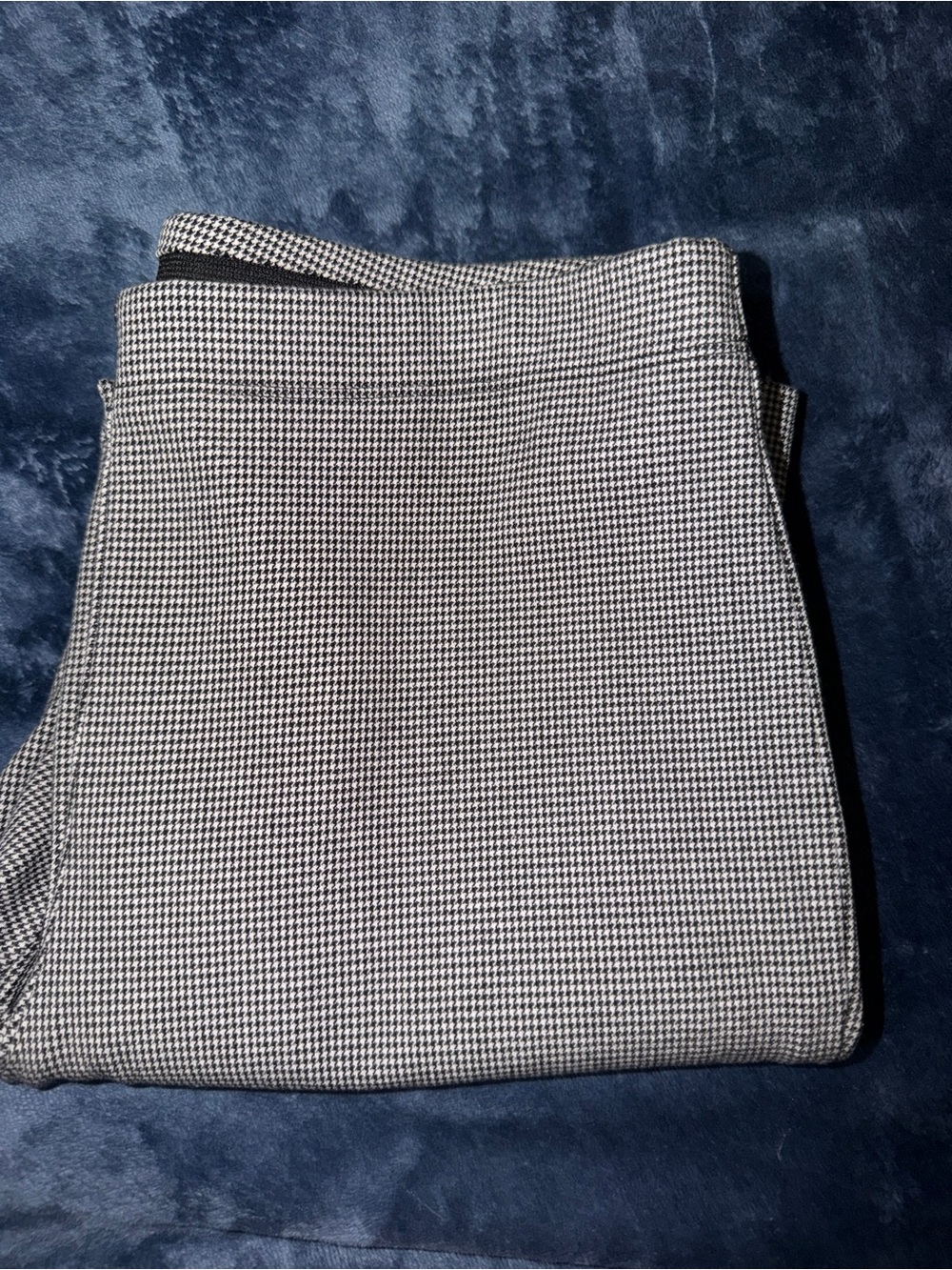 Karen Kane Black & White Houndstooth Pencil Skirt